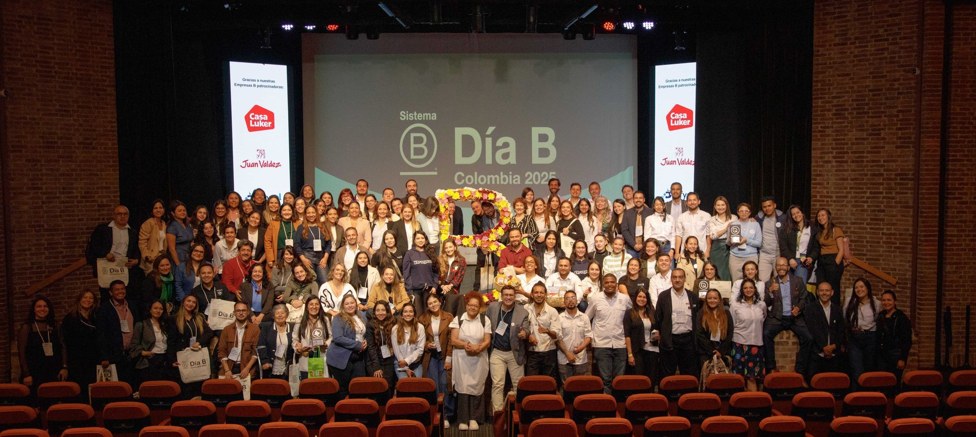 Asistentes del Día B 2025 reunidos en Bogotá.