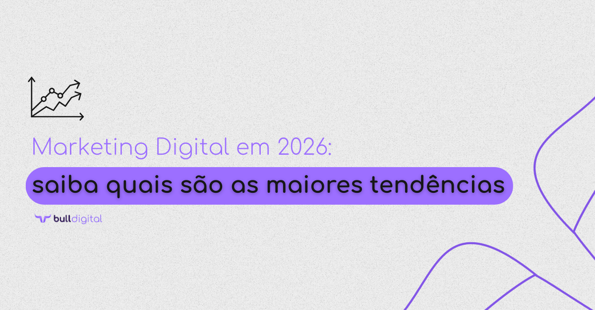 As tendências de marketing digital que vão transformar 2026. Inovação, IA e humanização em foco.