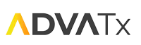 O logotipo da advatx é preto e amarelo sobre fundo branco.