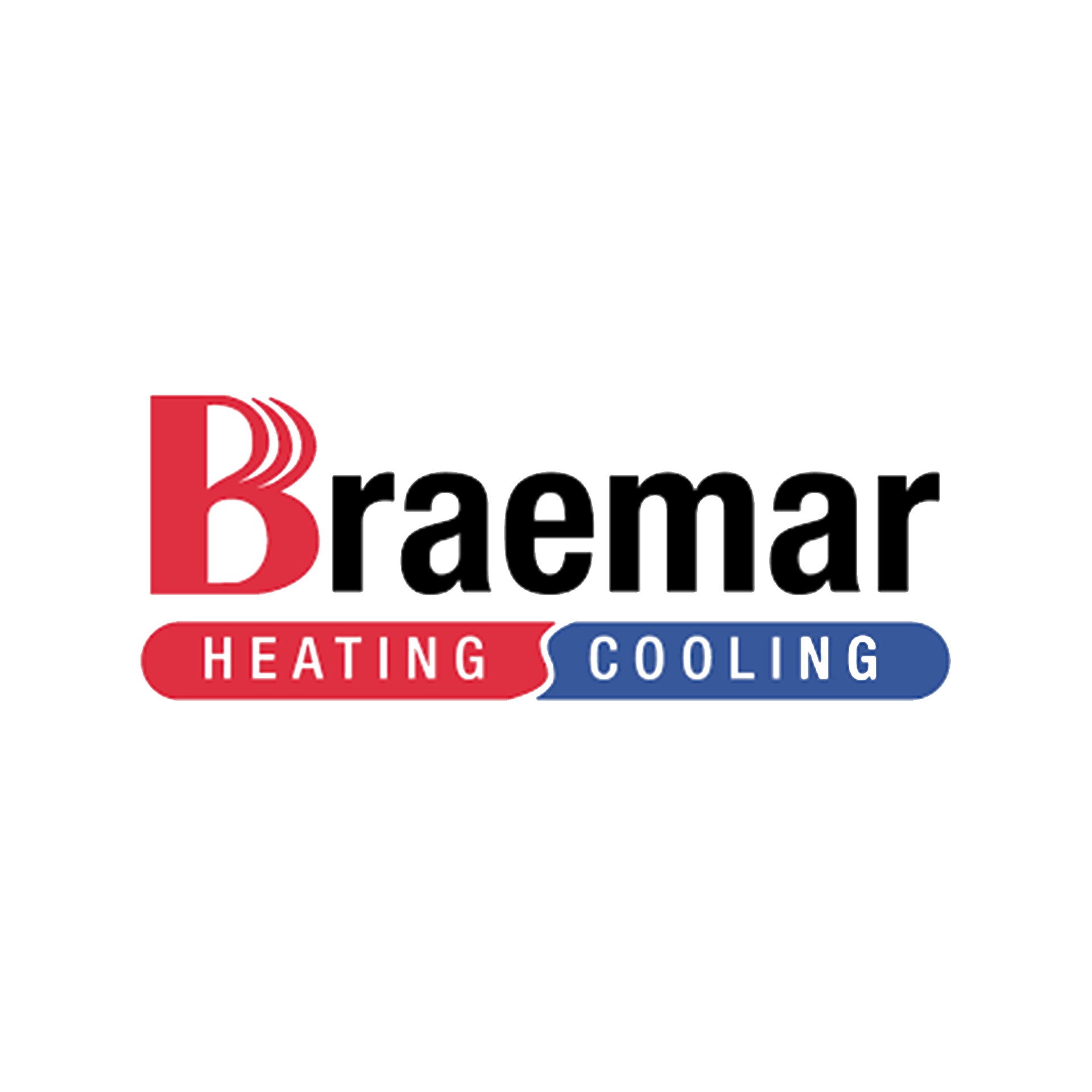 Braemar heating and cooling logo on white background