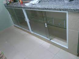 Portas de Vidro no Gabinete de Pia - Atacadão Kit e Box