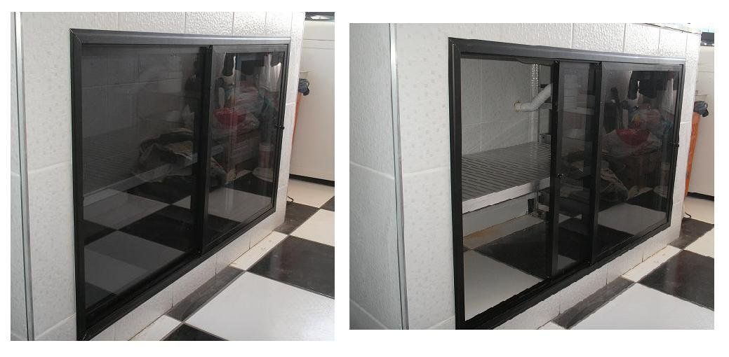 Portas de Vidro no Gabinete de Pia - Atacadão Kit e Box