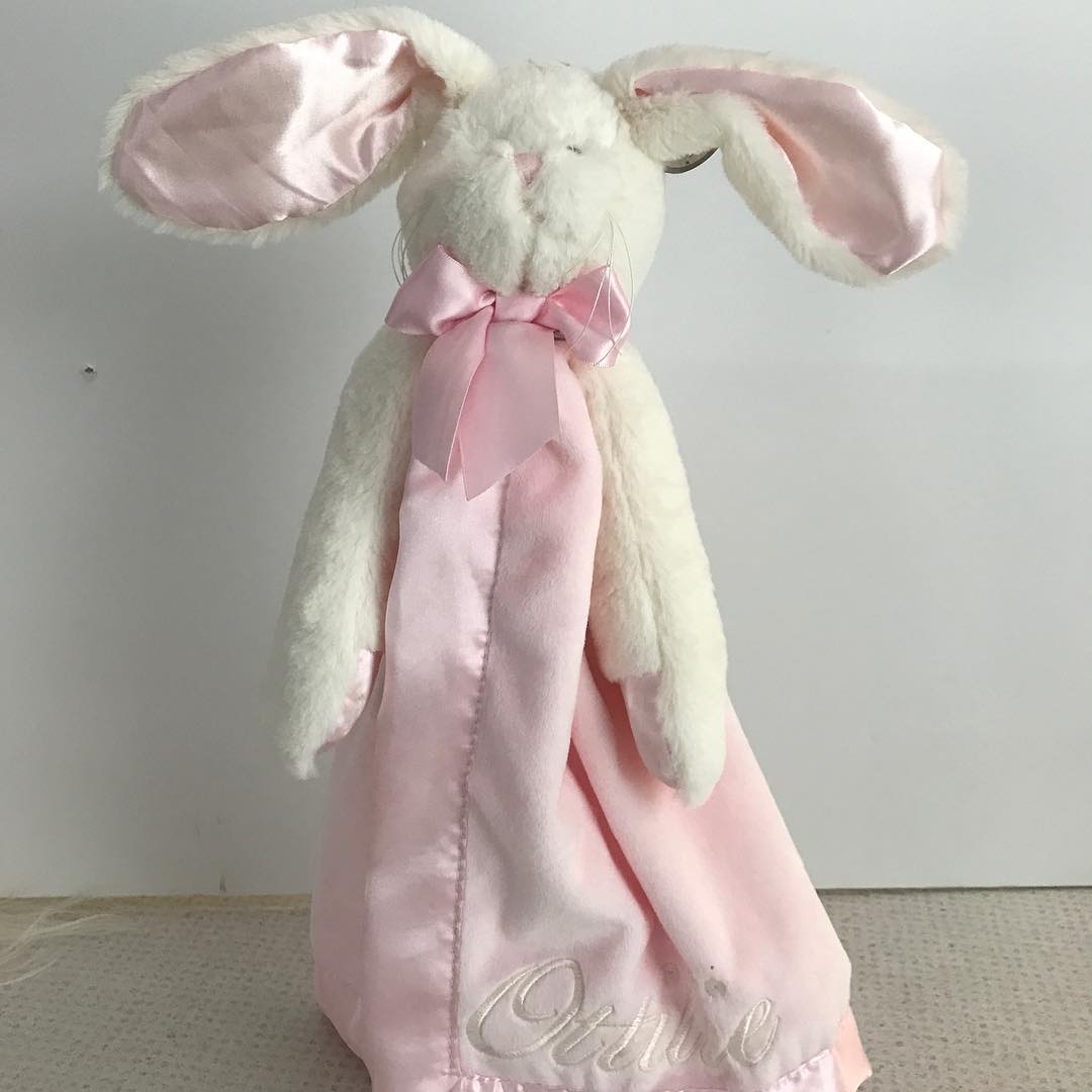 Pink and white bunny
