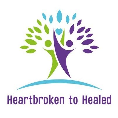 Logo for a company heartbroken to healed
