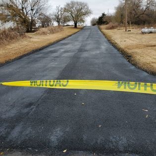 A Road with Yellow Lines — Midwest City, OK — MPSC