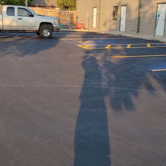 A Person's Shadow on a Street — Midwest City, OK — MPSC