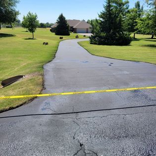 A Road with Grass and Trees — Midwest City, OK — MPSC