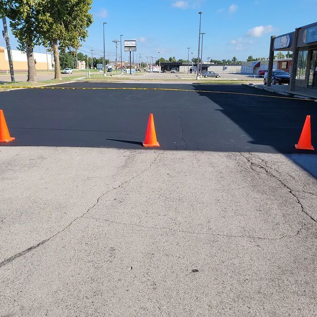 Orange Cones on the Street — Midwest City, OK — MPSC