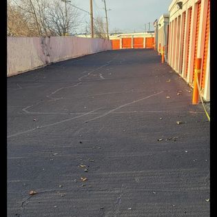 A Road with Orange and White Walls — Midwest City, OK — MPSC