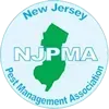 The logo for the new jersey pest management association.