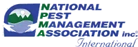 The logo for the national pest management association international inc.