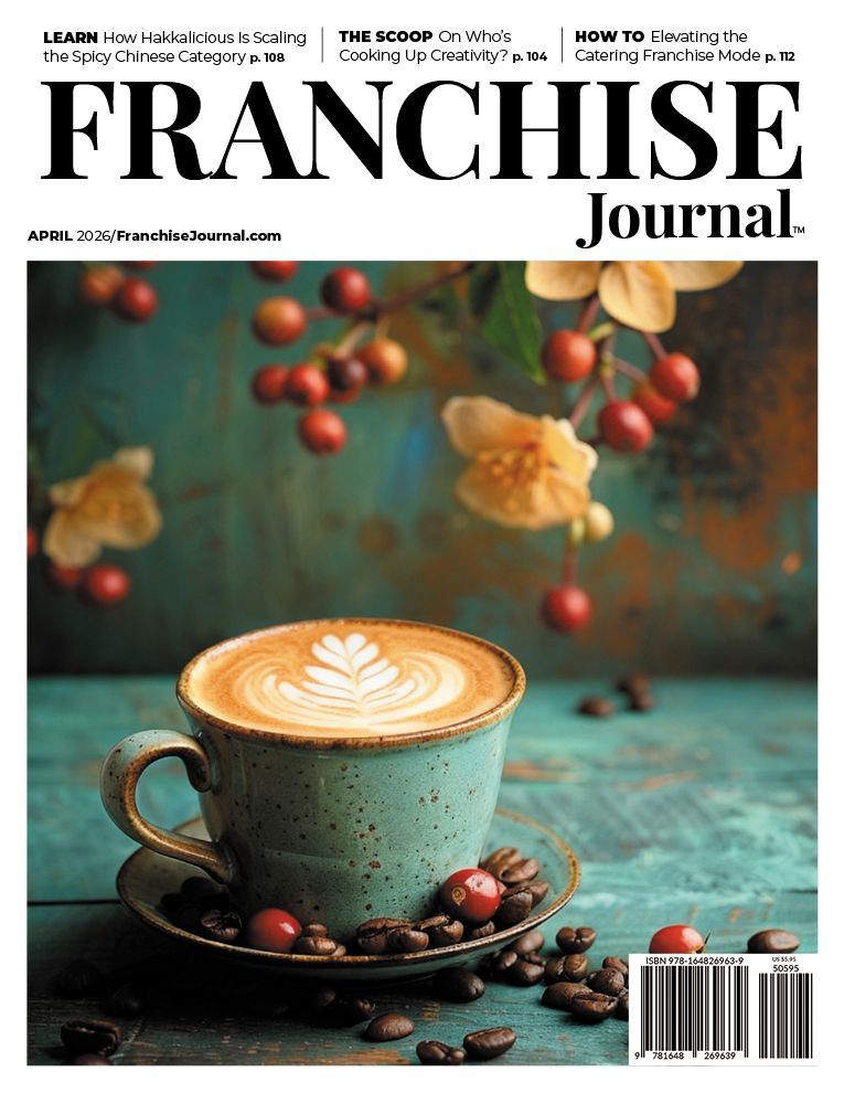 The cover of the franchise journal is a year of options and opportunity.