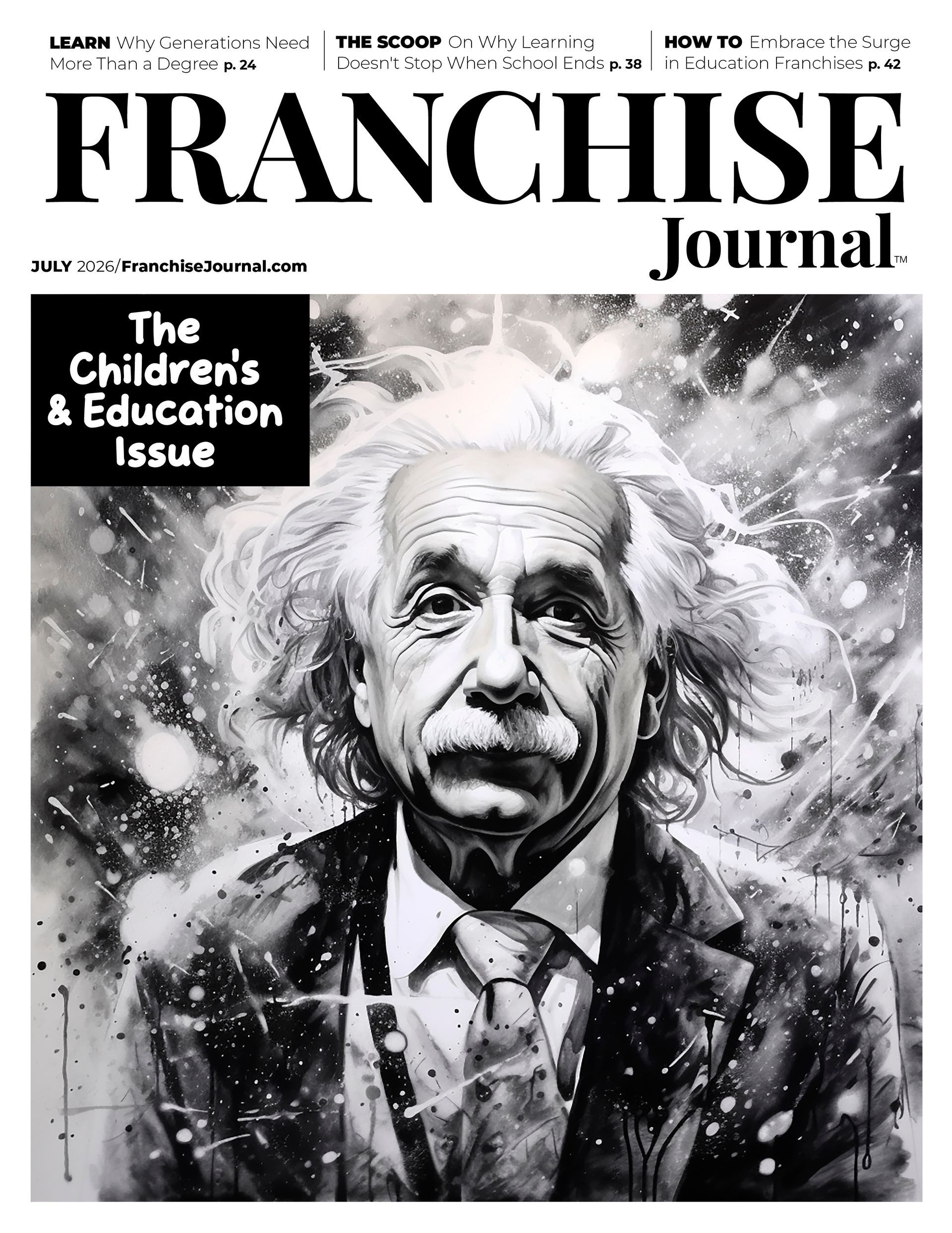 The cover of the franchise journal is a year of options and opportunity.