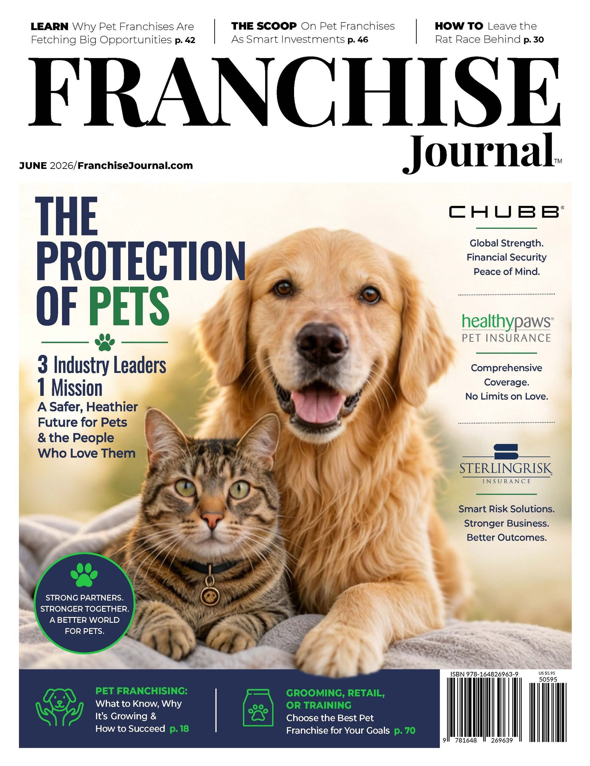 The cover of the franchise journal is a year of options and opportunity.