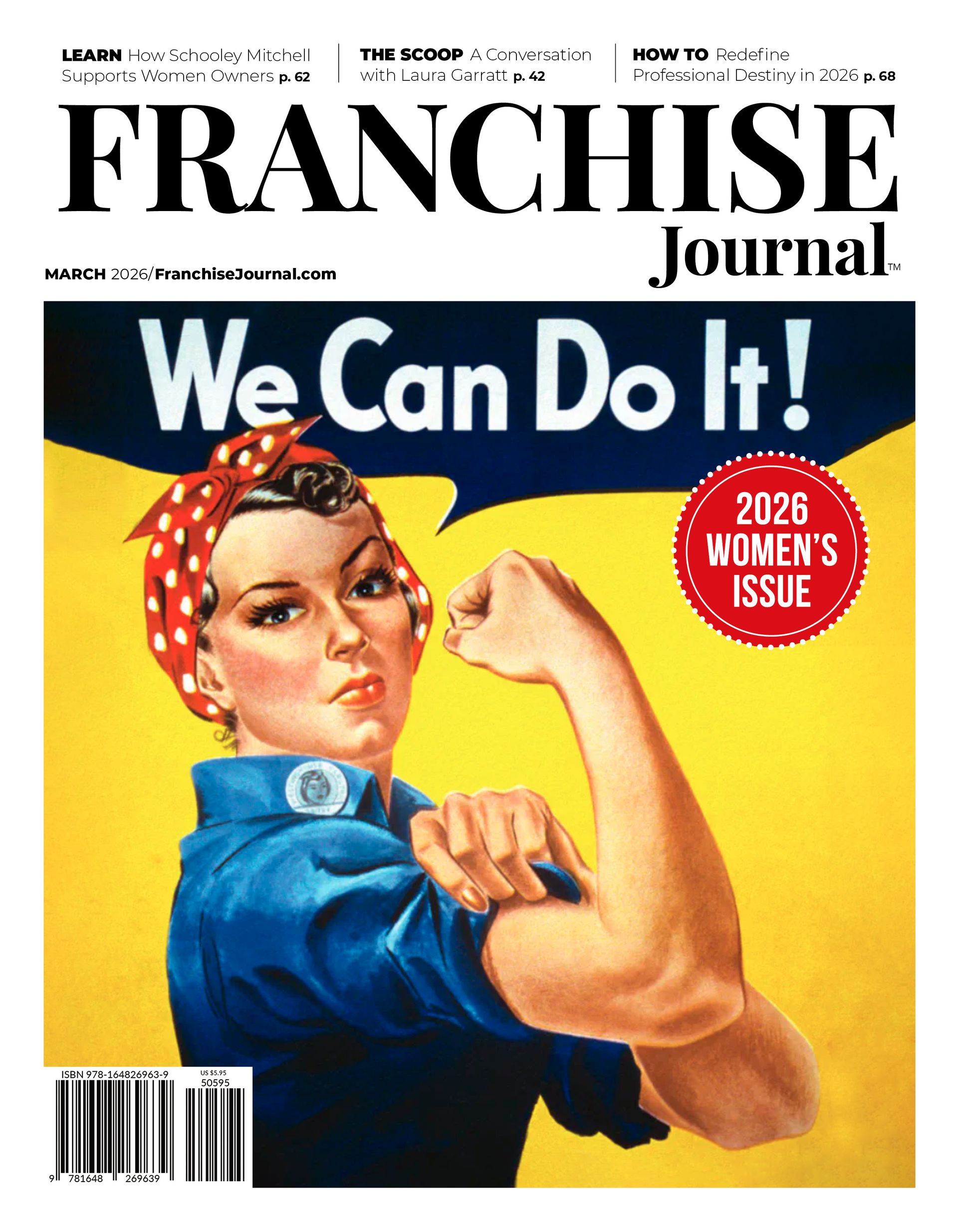 The cover of the franchise journal is a year of options and opportunity.