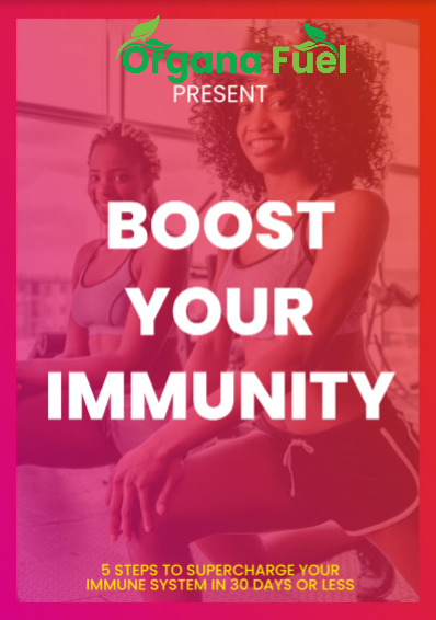 A poster that says boost your immunity on it