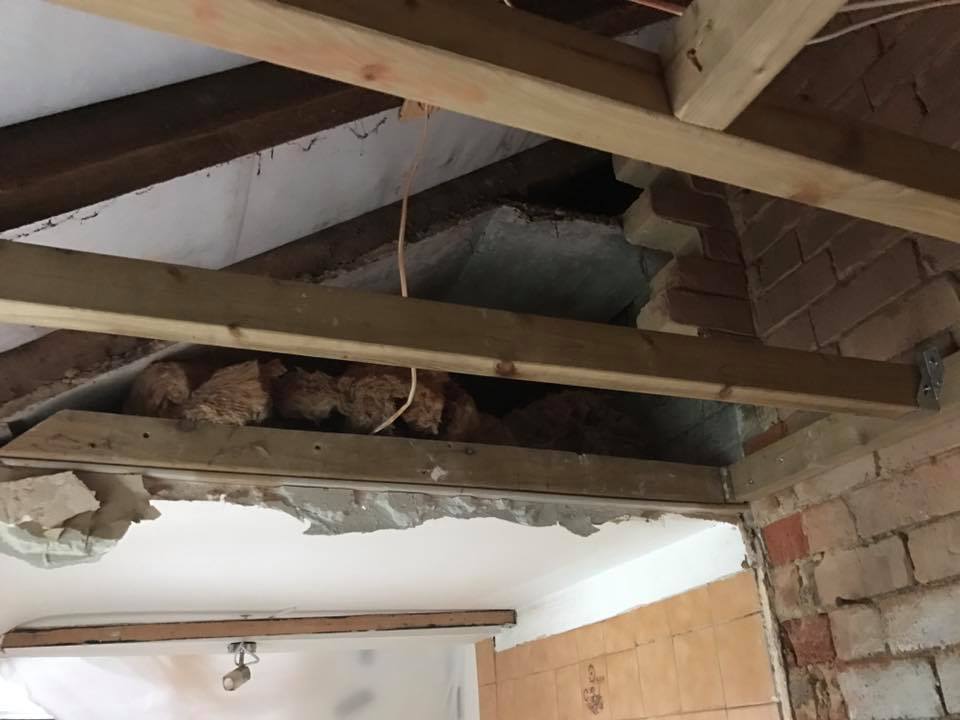 Ceiling repairs