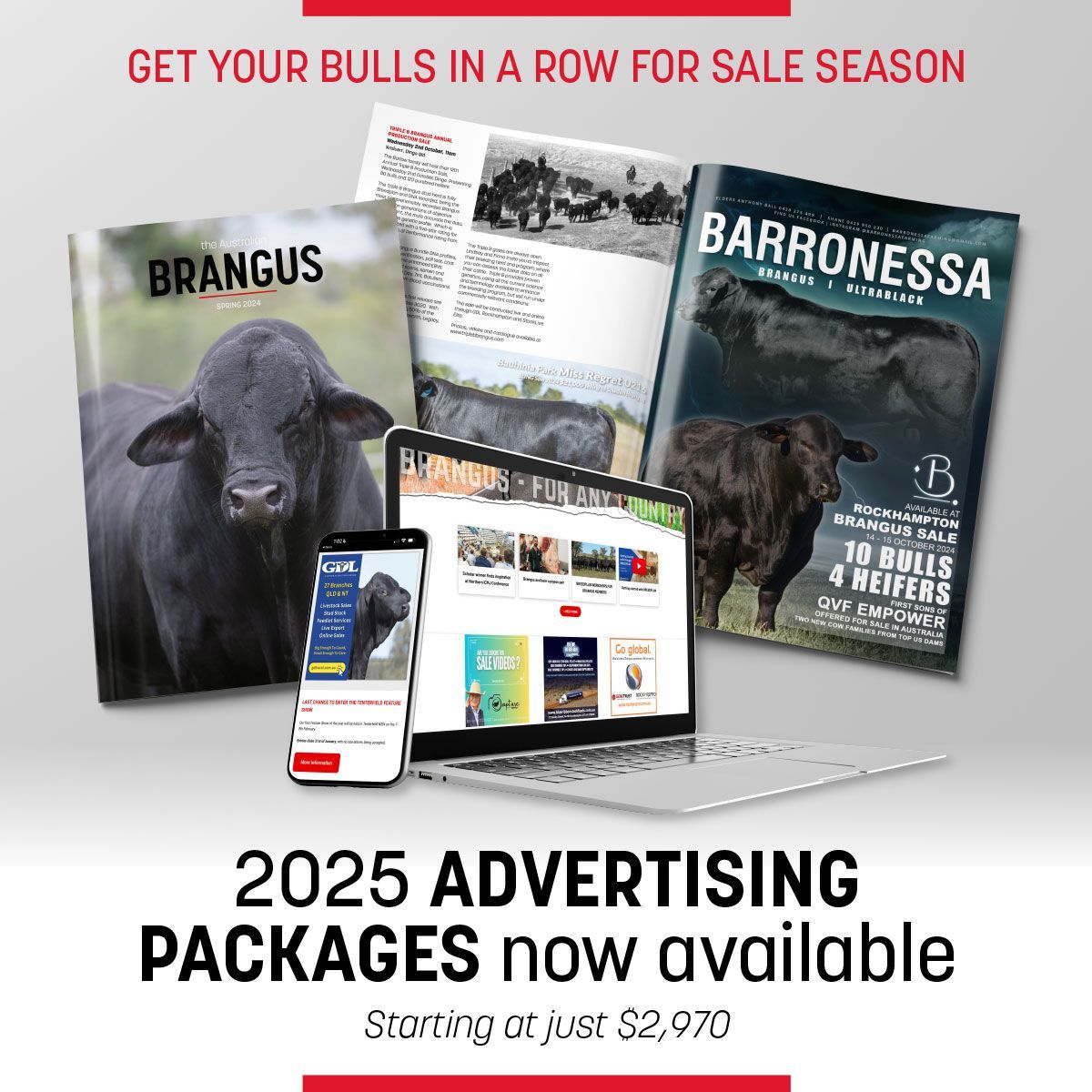 2025 Advertising Packages