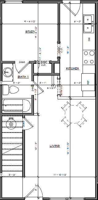 First Floor - Floor Plan 1