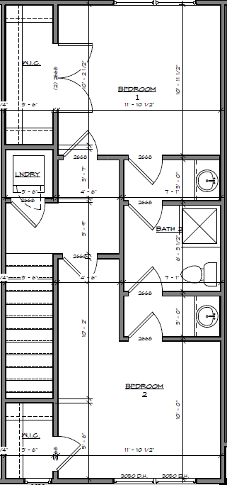Second Floor - Floor Plan 1