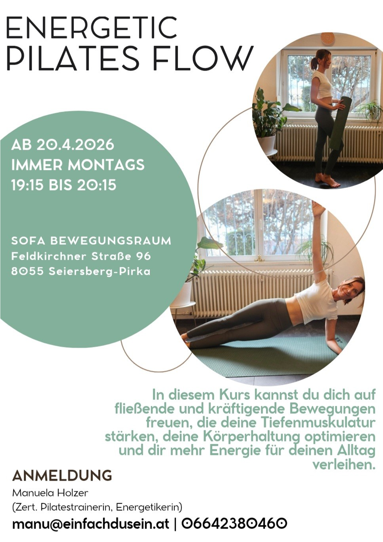 Energetic Pilates Flow