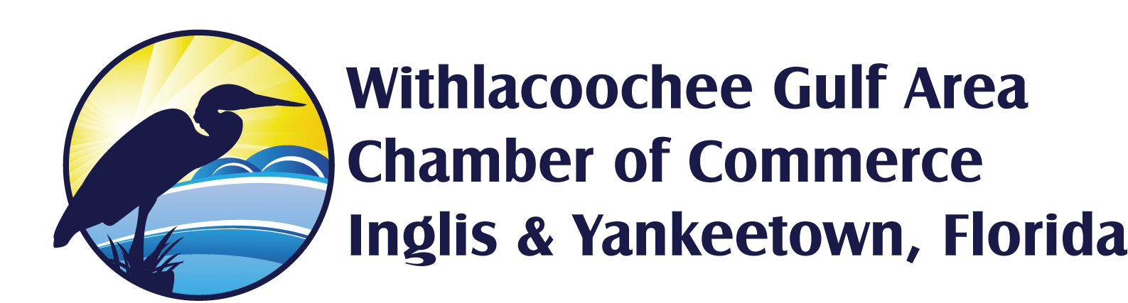 A logo for the withlacoochee gulf area chamber of commerce