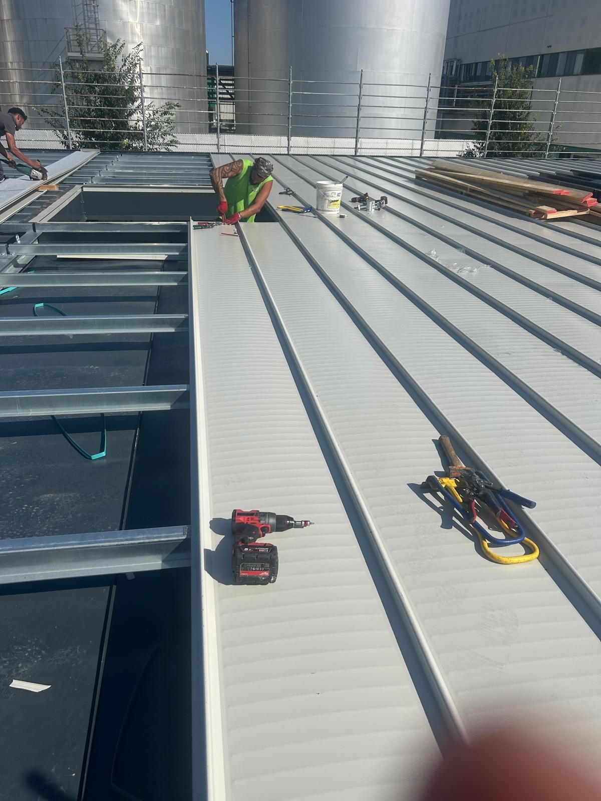 Coperture in giunto drenante o in aggraffato