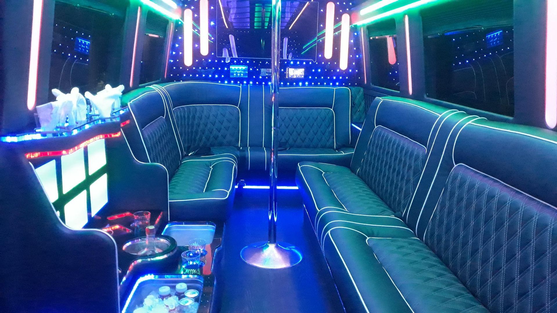 party bus rental Mission Bay CA