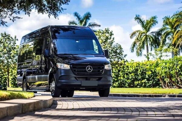 Corporate Mercedes Sprinter Van Transportation San Diego
