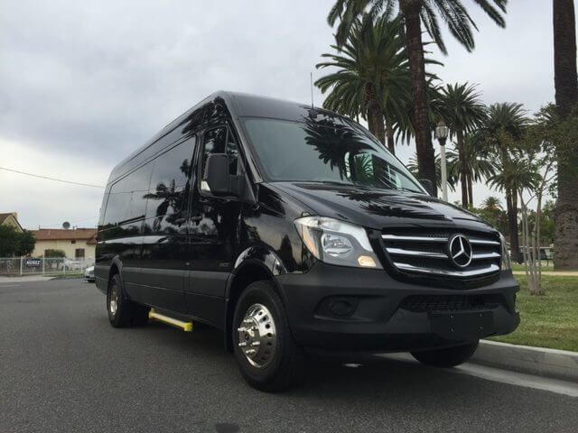 Corporate Mercedes Sprinter Van Transportation San Diego