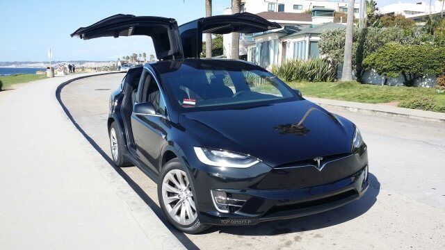 San Diego airport Tesla transportation