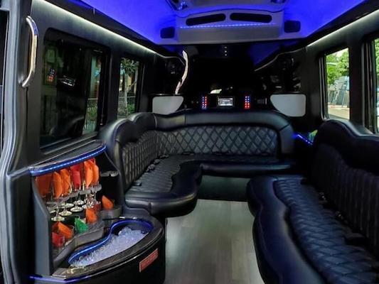 San Diego luxury party bus rental