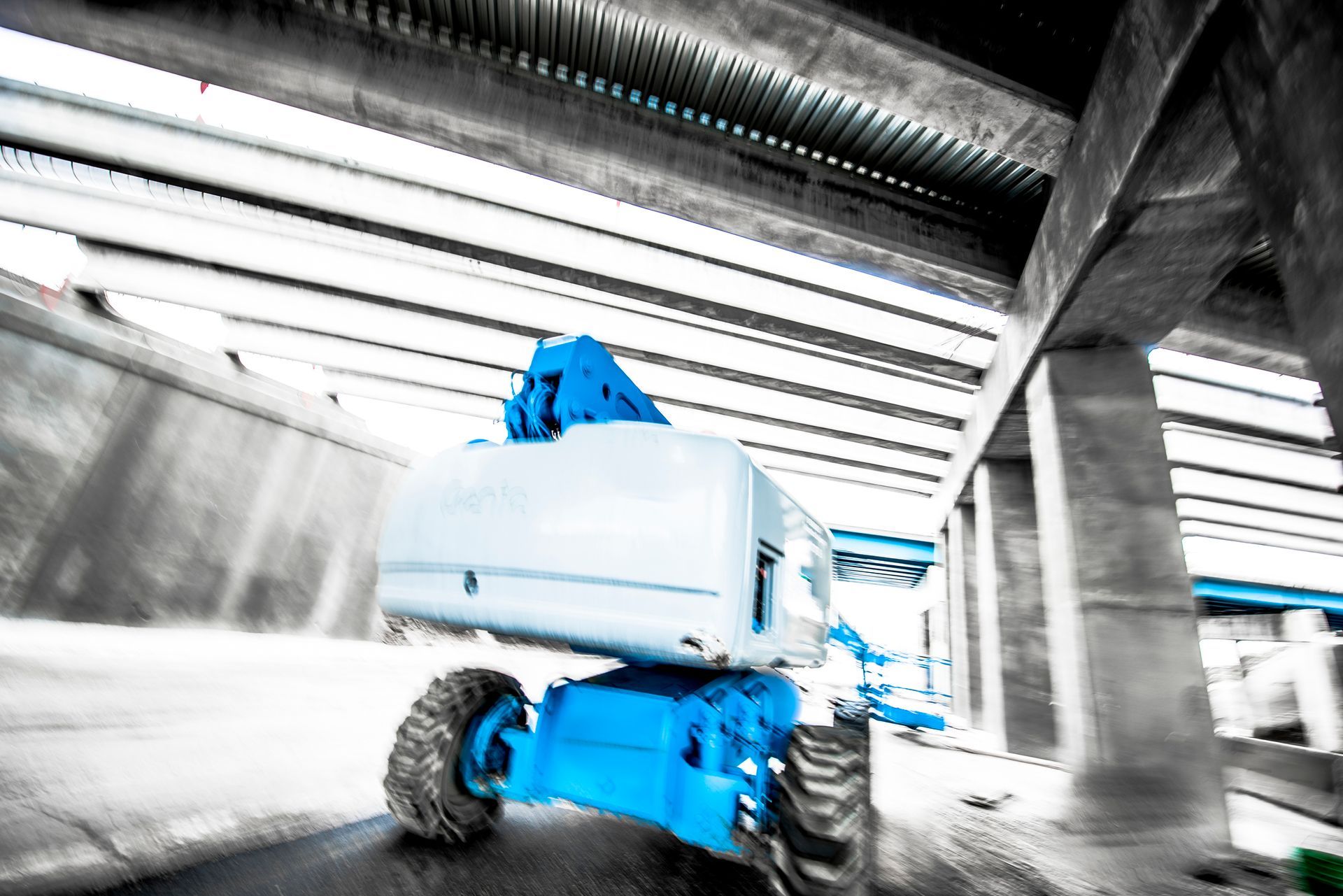 Blue Electric Pull Cart — Charlotte, NC — Battery Service & Supply Company