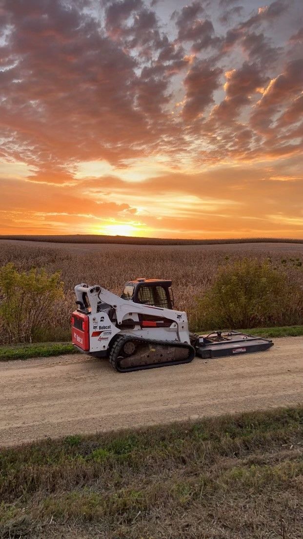 A Skid Loader On A Road — Welch, MN — Luhman's Construction Co.