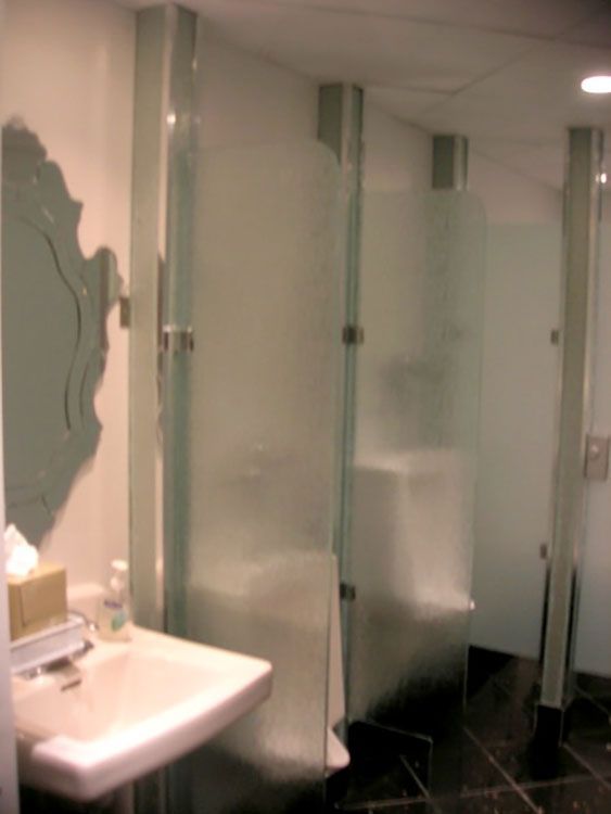 A bathroom with a sink and a toilet