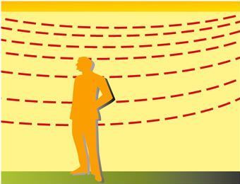 White ornate plaster ceiling detailing with floral and curved patterns.