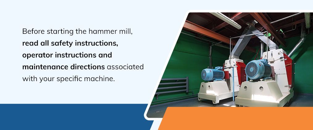 Routine Hammer Mill Preventive Maintenance