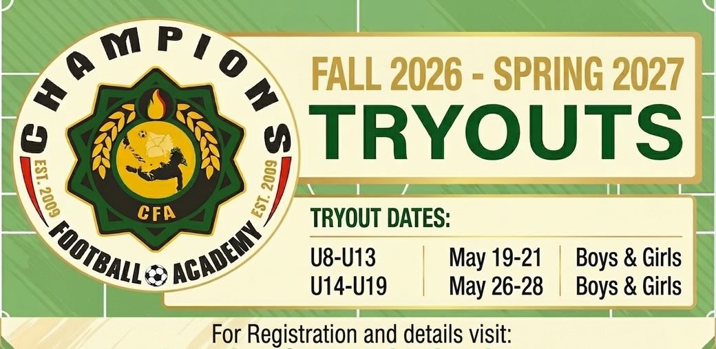 Red, white, and blue pom-poms held high by cheerleaders during a performance.