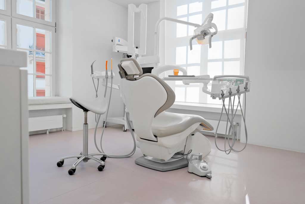 Behandlungsraum eines Zahnarztes
