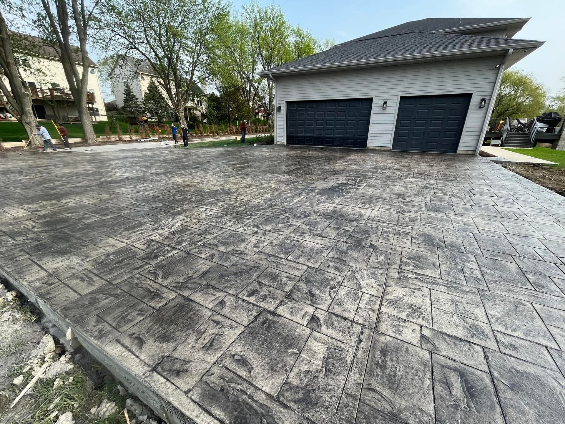 Zbl Concrete is a concrete contractor that prodived quality concrete services like stamped