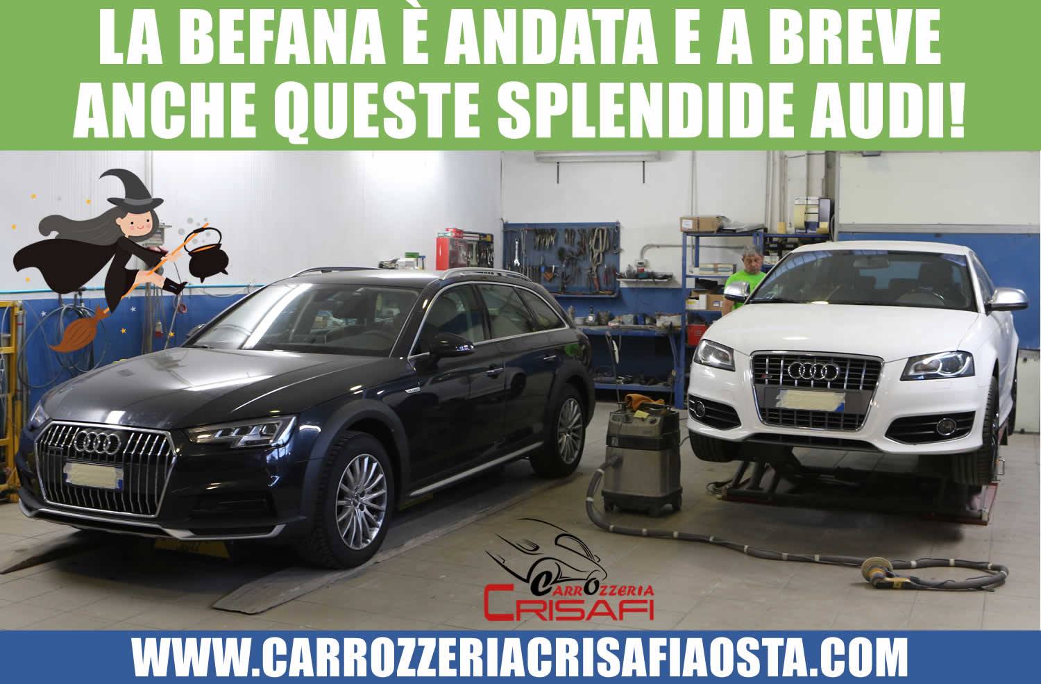 auto audi da riparare