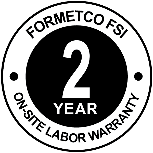 FSI 2 Year On-Site Labor Warranty
