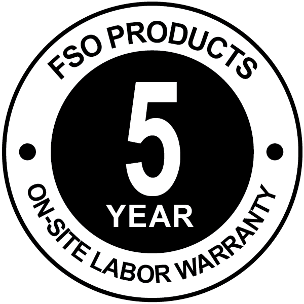 FSO 5 Year On-Site Labor Warranty