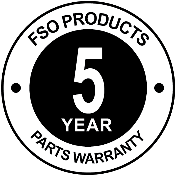 FSO 5 Year Parts Warranty