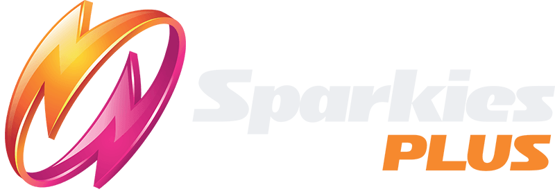 Sparkies Plus Logo Dark