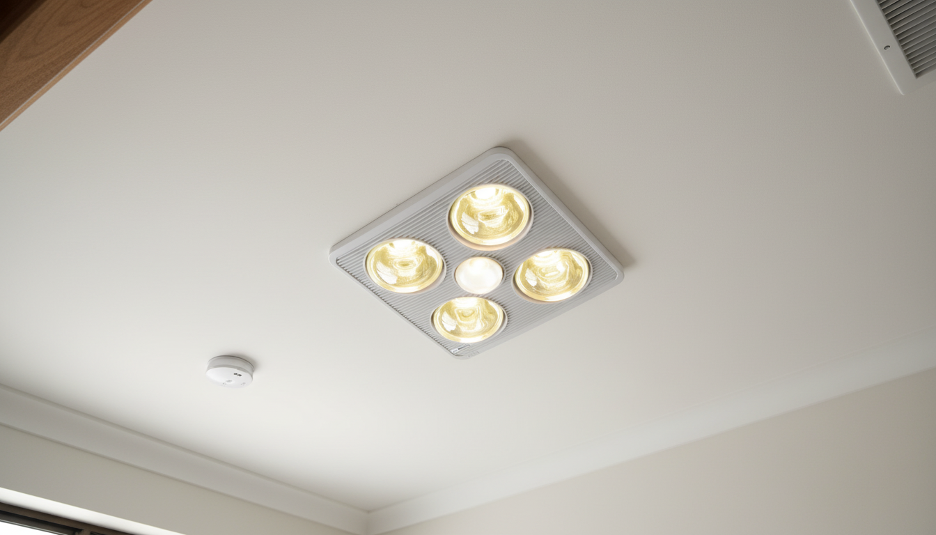 Affordable Bathroom Heat Lamp Installation In Sunshine Coast Home