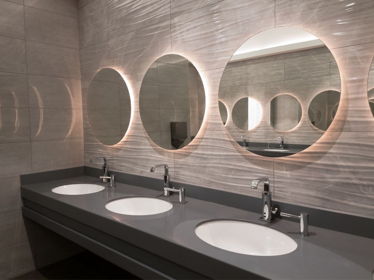 Commercial Washroom Heat Lamp Installation Completed By Electrician Sunshine Coast