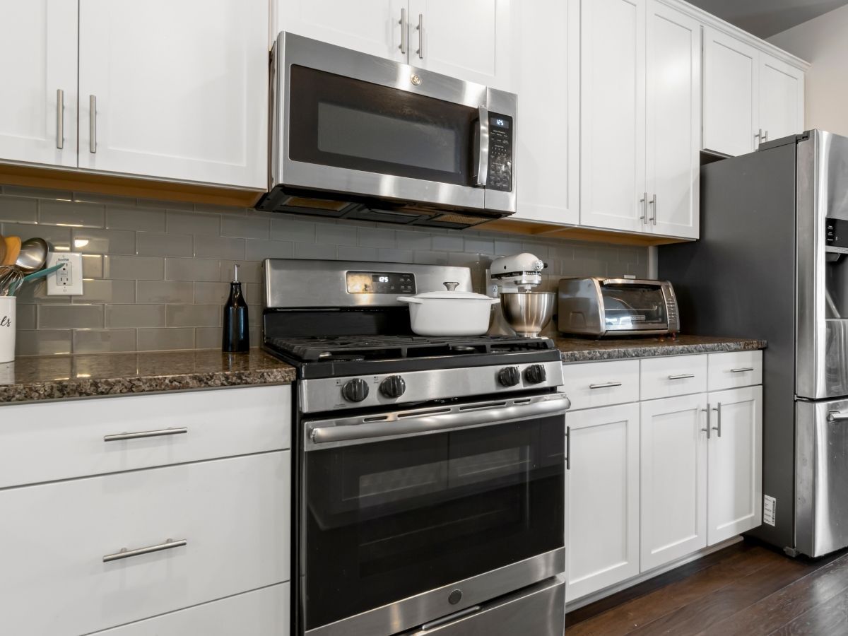 Electrician Preparing Power Supply For Safe New Oven Installation Sunshine Coast