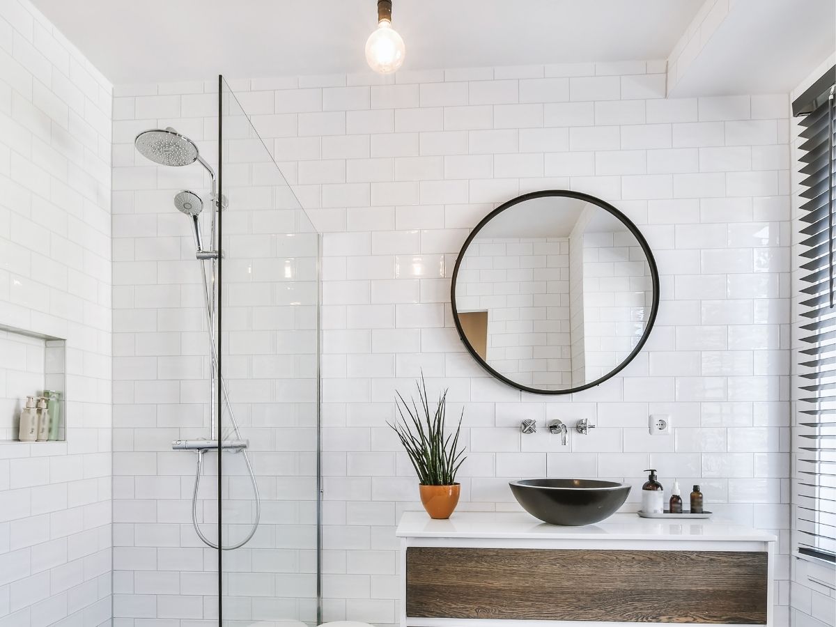 Electrician Repairing Bathroom Heat Lamp Switch And Controls Sunshine Coast