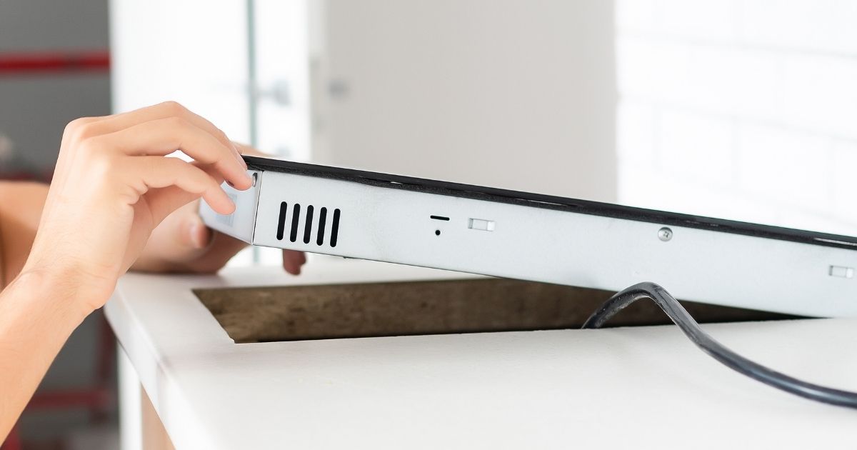 Professional Induction Cooktop Fitting Completed In A Family Kitchen Sunshine Coast